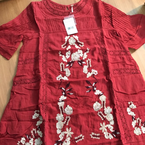 Free People perfectly Victorian embroidered dress - Picture 4 of 6